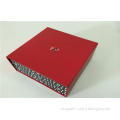 PMS Printing Embossed Red Magnetic Closure Gift Box , Cardb